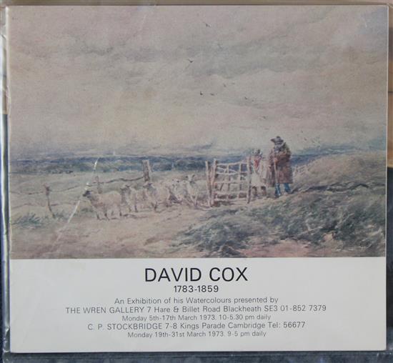 David Cox Senior (1783-1859) On the Wye near Ross, 6.25 x 9in.